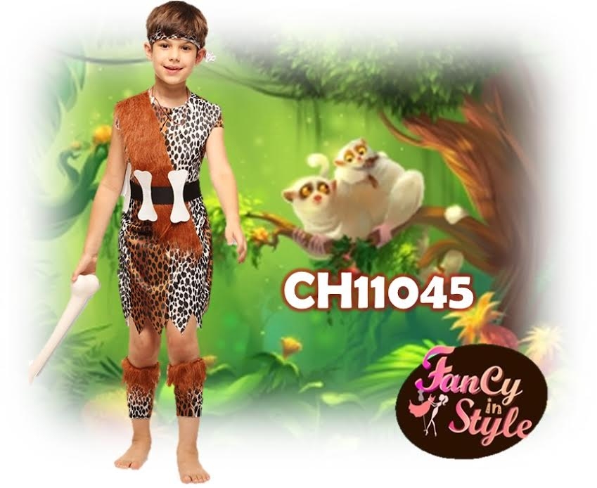 Caveboy Costume/ชุดแฟนซีมนุษย์หิน/มนุษย์ถ้ำ