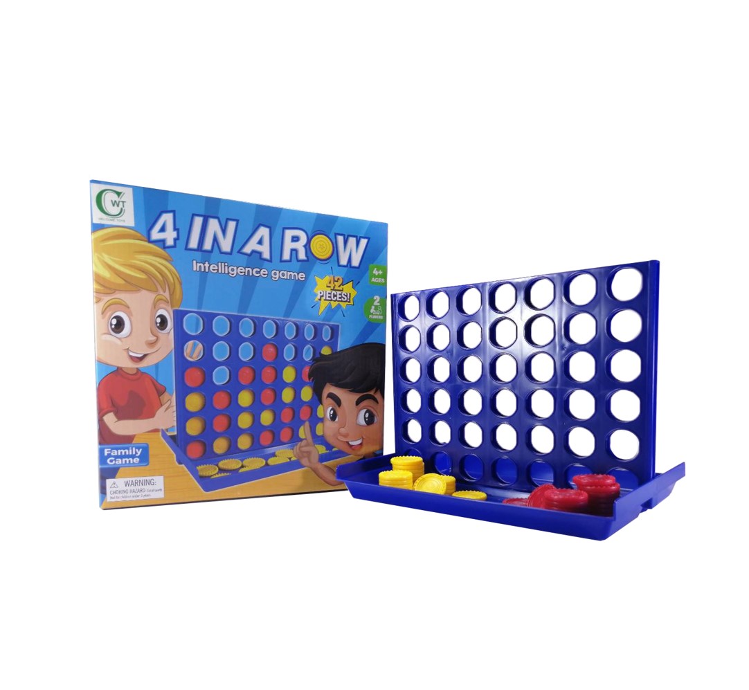 เกมเรียงเหรียญ4เหรียญในแถวเล่นได้ทั้ง เกมคู่ เกมเด็ก เกมครอบครัว