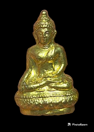 พระกริ่งเมฆพัตร เจ้าคุณศรี (ประหยัด) วัดสุทัศน์ กทม. ปี 2516 .... เนื้อกะไหล่ทอง