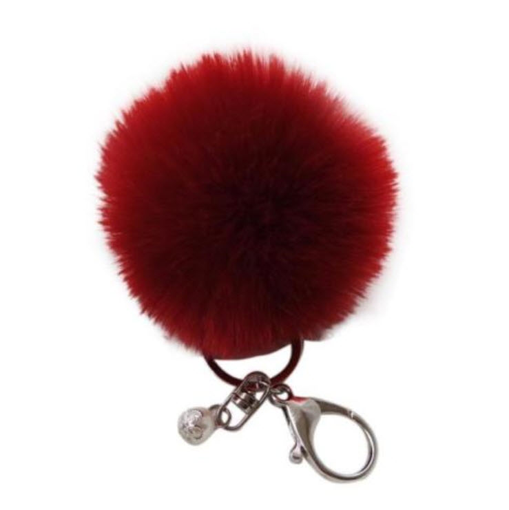 ที่ห้อยมือถือขนกระต่าย ขนาด 3 นิ้ว