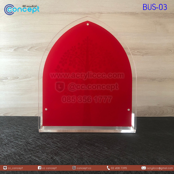 หิ้งพระอะคริลิค (BUS-03)