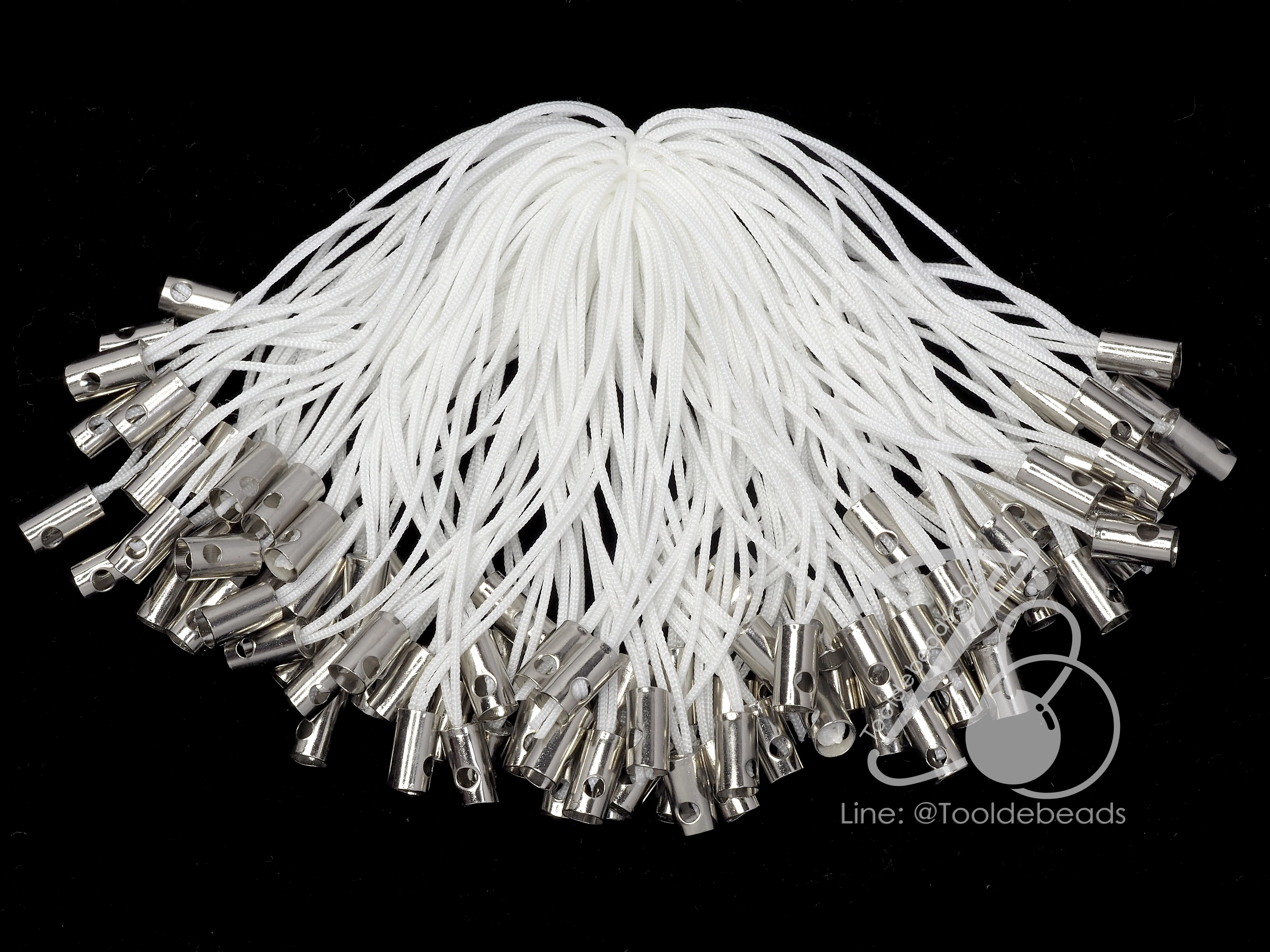 สายห้อยโทรศัพท์ ไม่มีก้ามปู (100 ชิ้น) SKU-07125