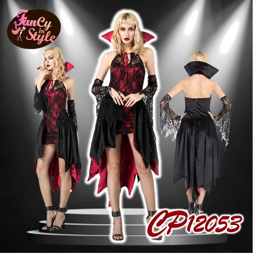 Halloween costume/Vampire Vixen Costume/ ชุดแวมไพร์สาว