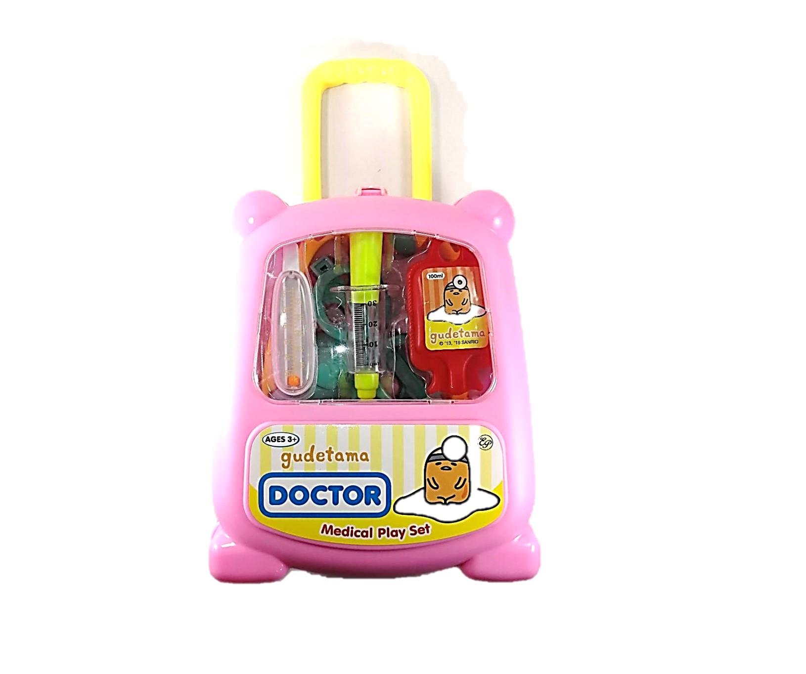 ชุดกระเป๋าคุณหมอล้อลากลวดลายการ์ตูนกูเดตามะ ไข่ขี้เกียจ ของเล่นพร้อมส่ง