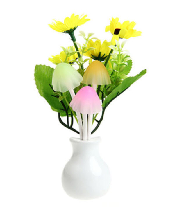 ไฟอัตโนมัติดอกไม้ แสงเปลี่ยนสีเองได้