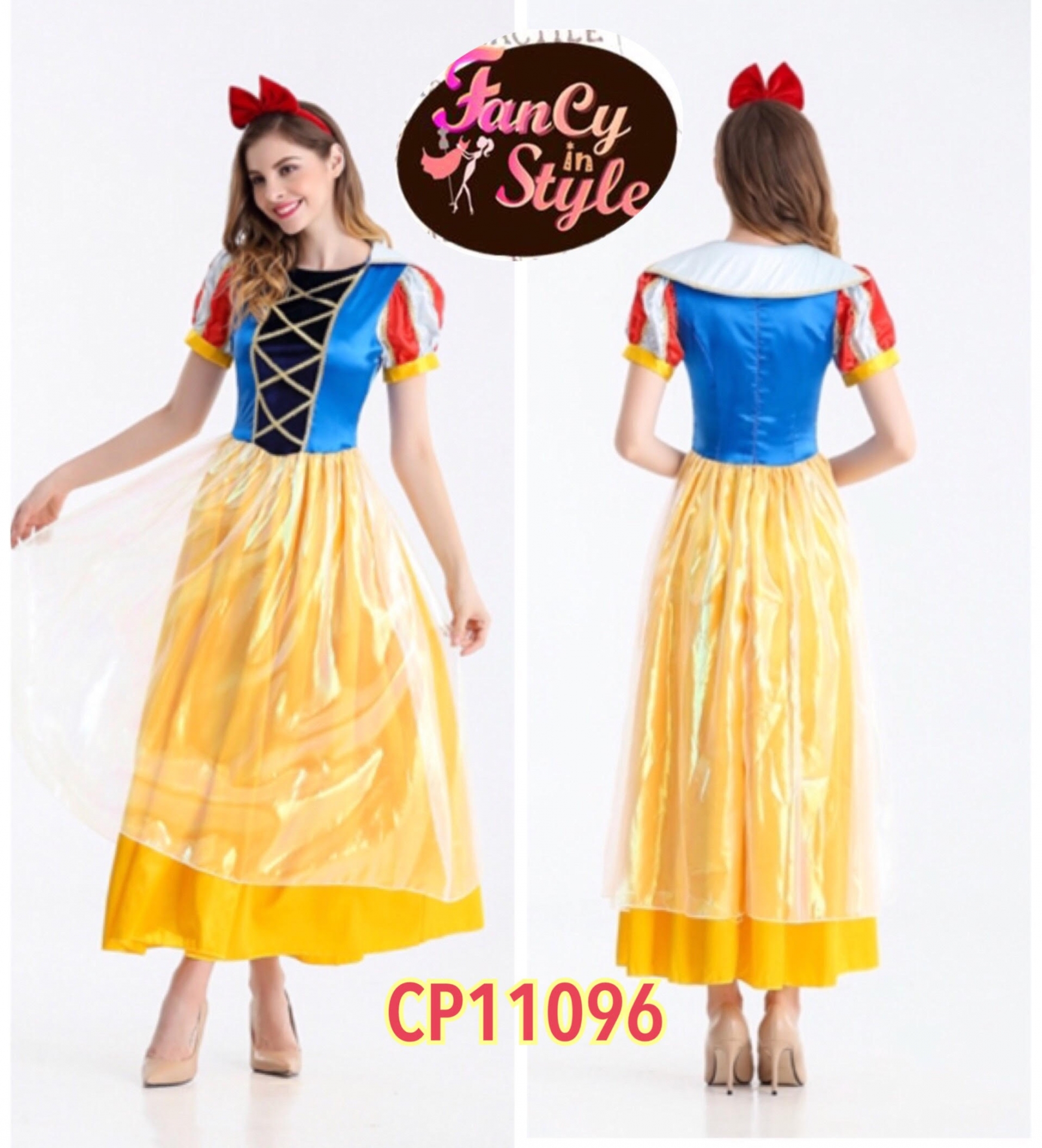 Fairy tale/Disney /Cartoon/Game costume/Snow White Princess costume/Fairytale Princess Costume/ชุดแฟนซีเจ้าหญิงสโนว์ไวท์