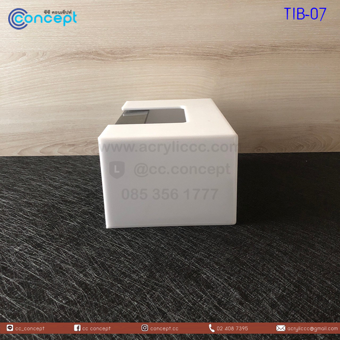 กล่องทิชชู่อะคริลิค (TIB-07)