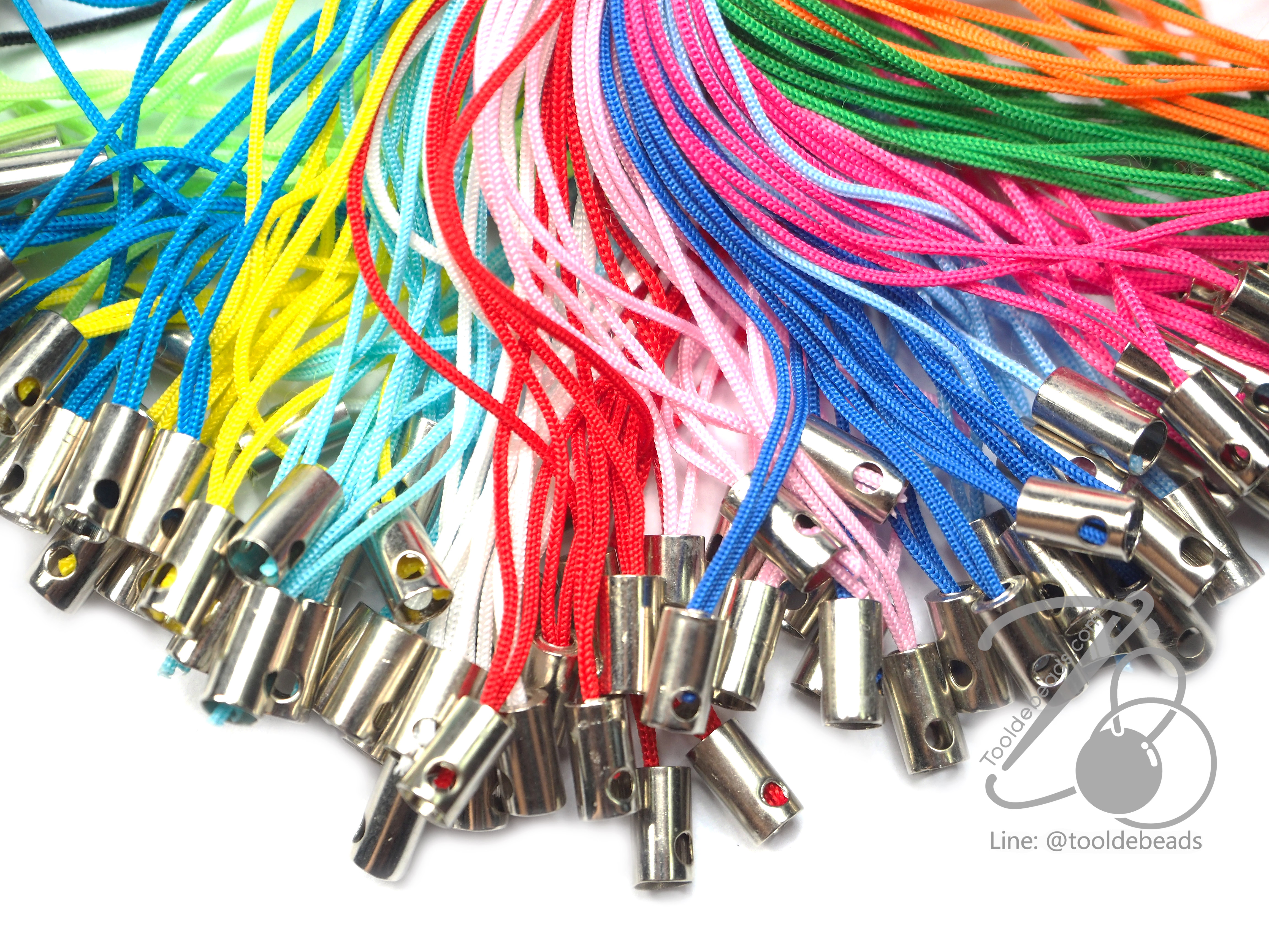 สายห้อยโทรศัพท์ ไม่มีก้ามปู (100 ชิ้น) SKU-07125
