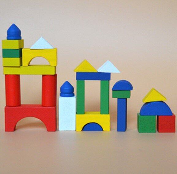 บล็อกไม้คณิตศาสตร์รูปทรงเรขาคณิต พร้อมส่ง Mathematical of Shape