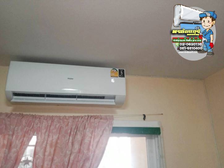 ติดตั้งแอร์ หมู่บ้านเดอะคอนเนค เทิดราชัน ดอนเมือง