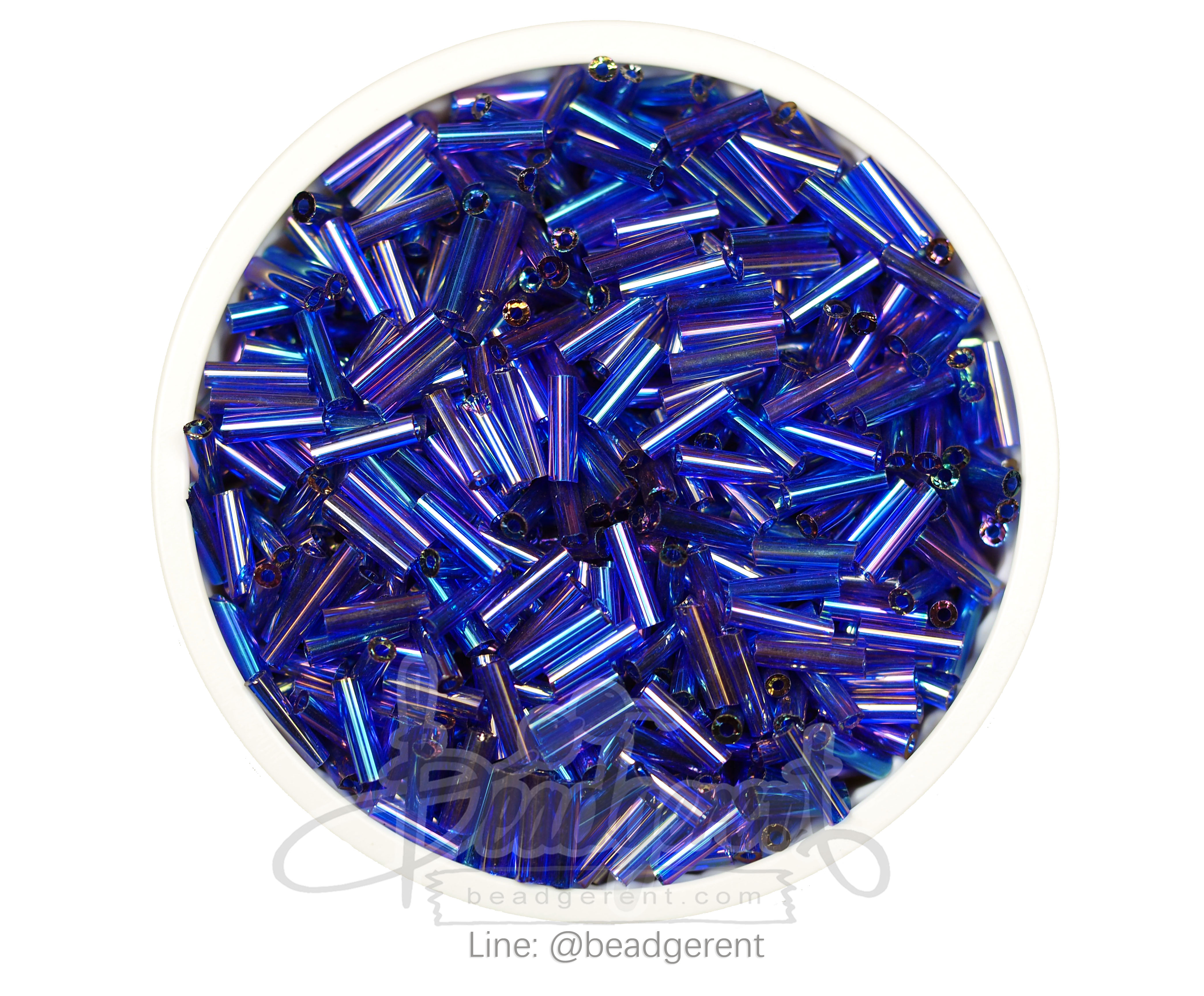 ปล้องยาว โทนรุ้ง สีน้ำเงิน (15 กรัม) SKU-03527