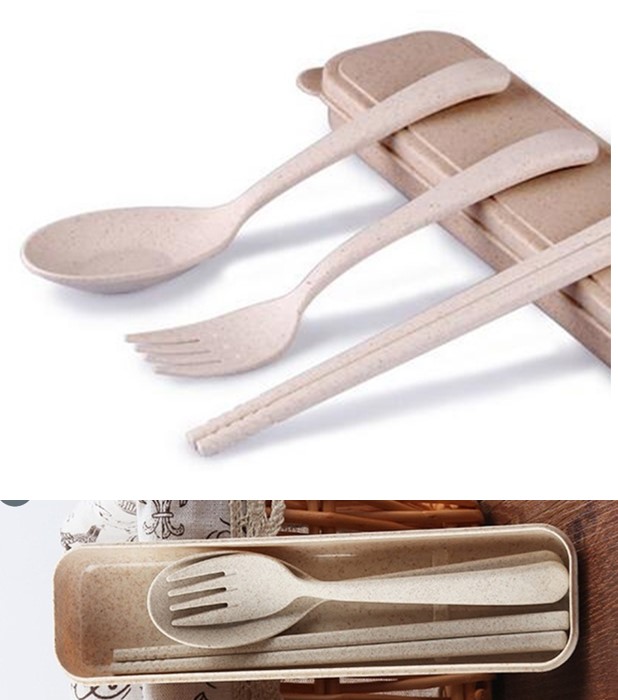 ของใช้เด็กพร้อมส่ง ช้อนกินข้าวแบบพกพา