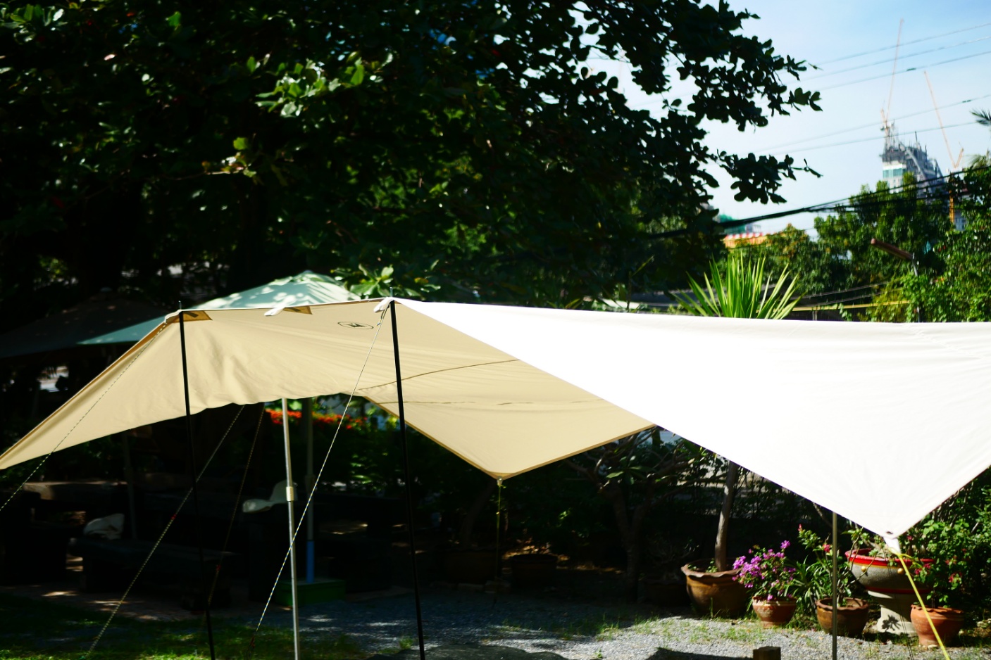 Castle Camp Cotton Tarp 5x4m.