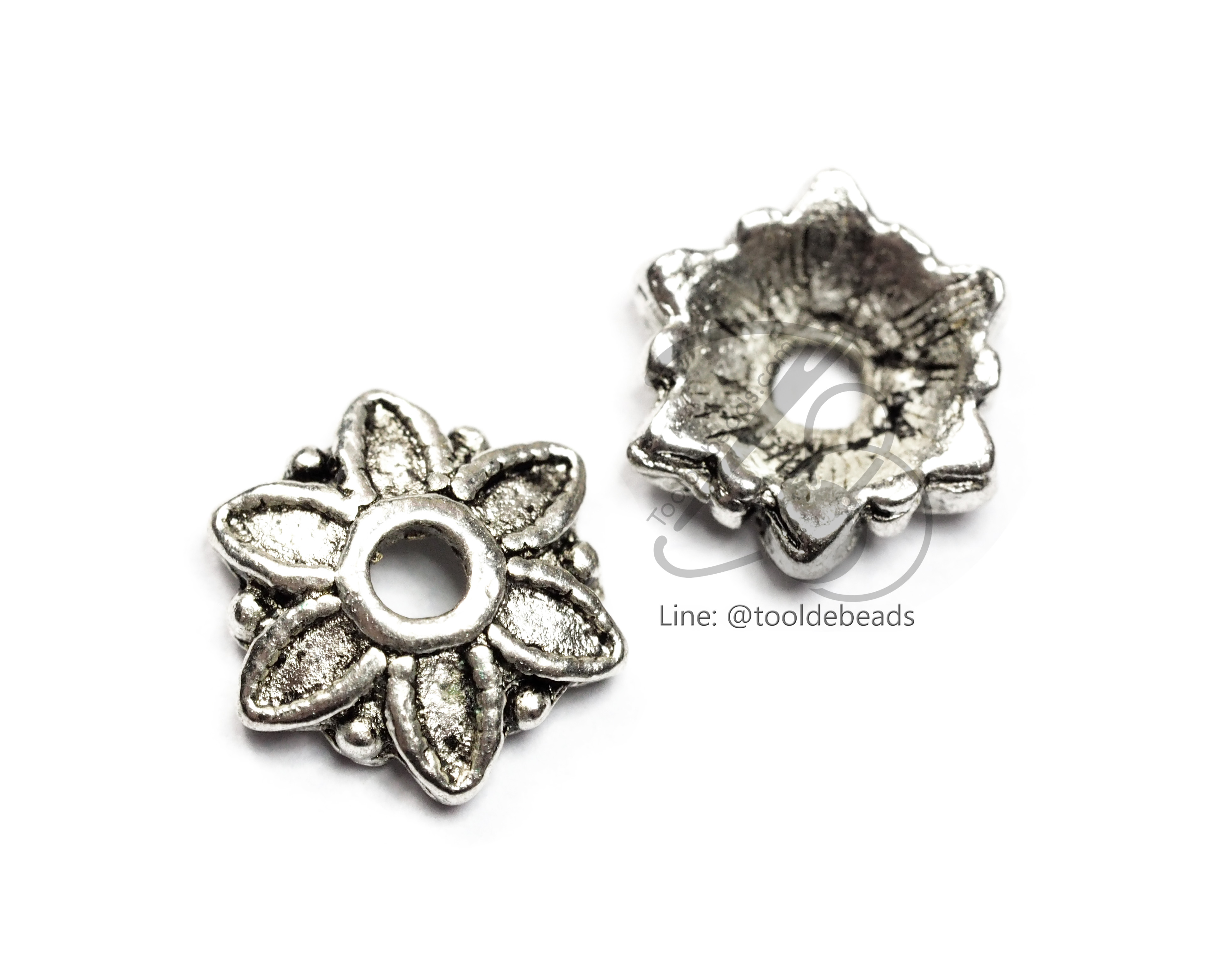 ลูกปัดโรเดียม 63 8มม. (20 ชิ้น) SKU-03500
