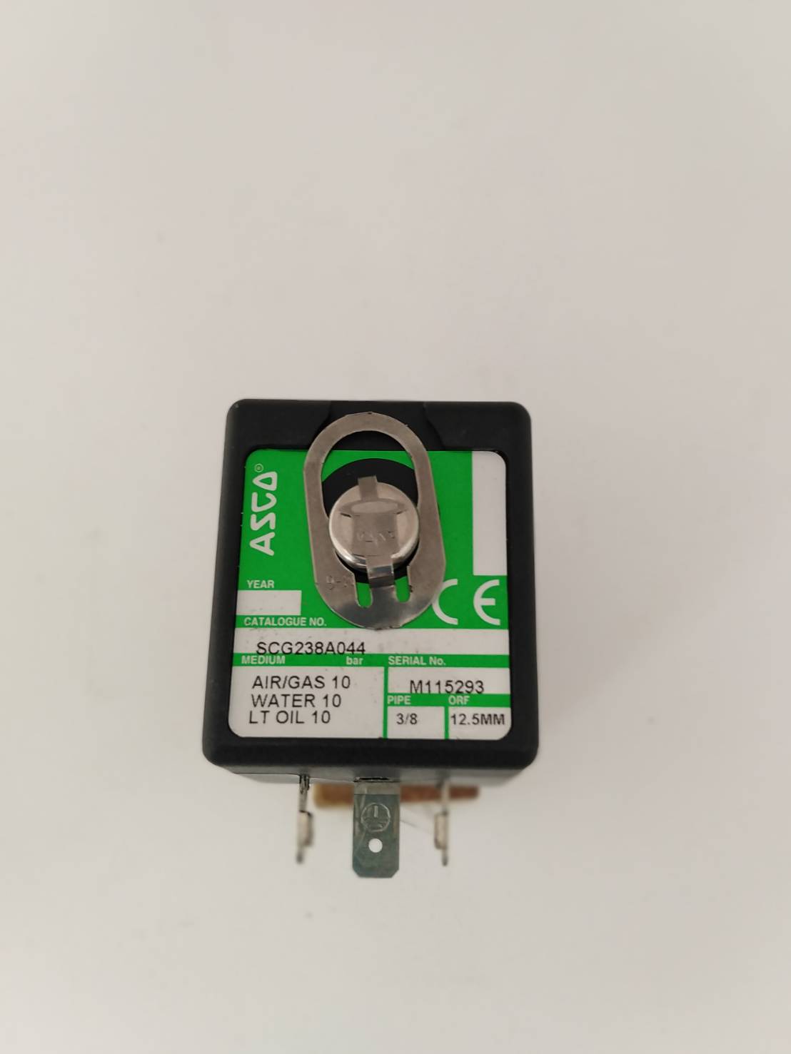 Solenoid Valve 3/8" NC 230 Vac