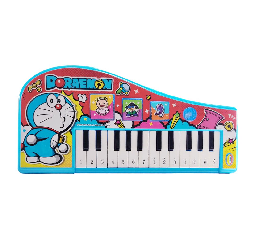 คีย์บอร์ดดนตรีหรรษาโดราเอมอน Musical Keyboard Doraemon พร้อมส่ง