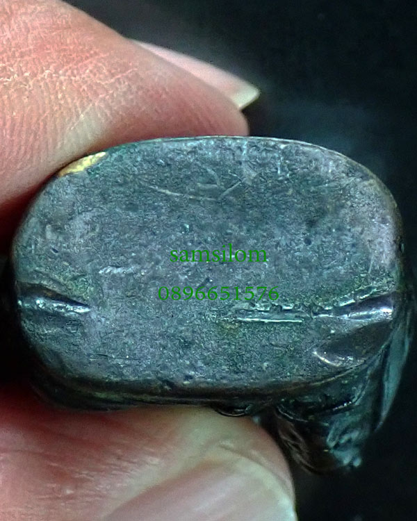 วัดชิโนรส ปี12 พิมพ์พระสังกัจจายน์ เนื้อทองผสม ไม่อุดกริ่ง ผิวหิ้ง แท้ดูง่าย