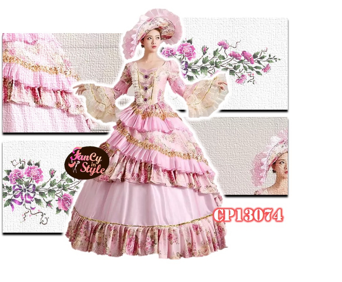 Back in time costume/French Style Costume/Princess Costume/ชุดแฟนซีสไตล์หลุยส์ฝรั่งเศส/ชุดเจ้าหญิง