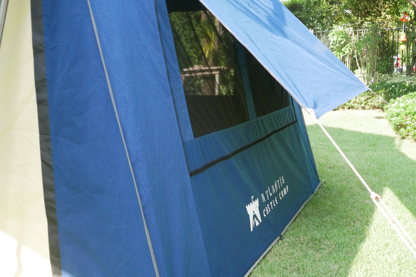 CASTLE CAMP ATLANTIS CANVAS Cabin Tent with Terrace