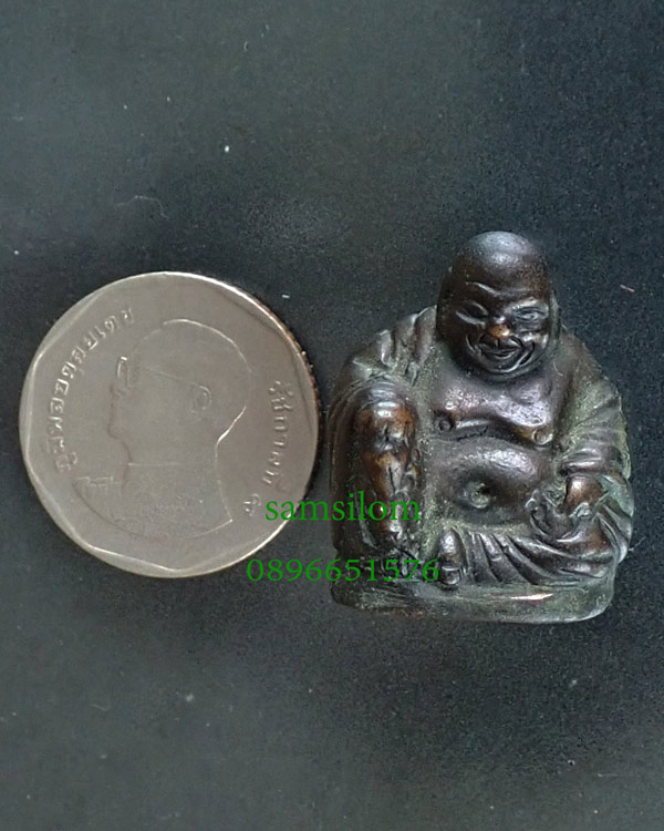 วัดชิโนรส ปี12 พิมพ์พระสังกัจจายน์ เนื้อทองผสม ไม่อุดกริ่ง ผิวหิ้ง แท้ดูง่าย