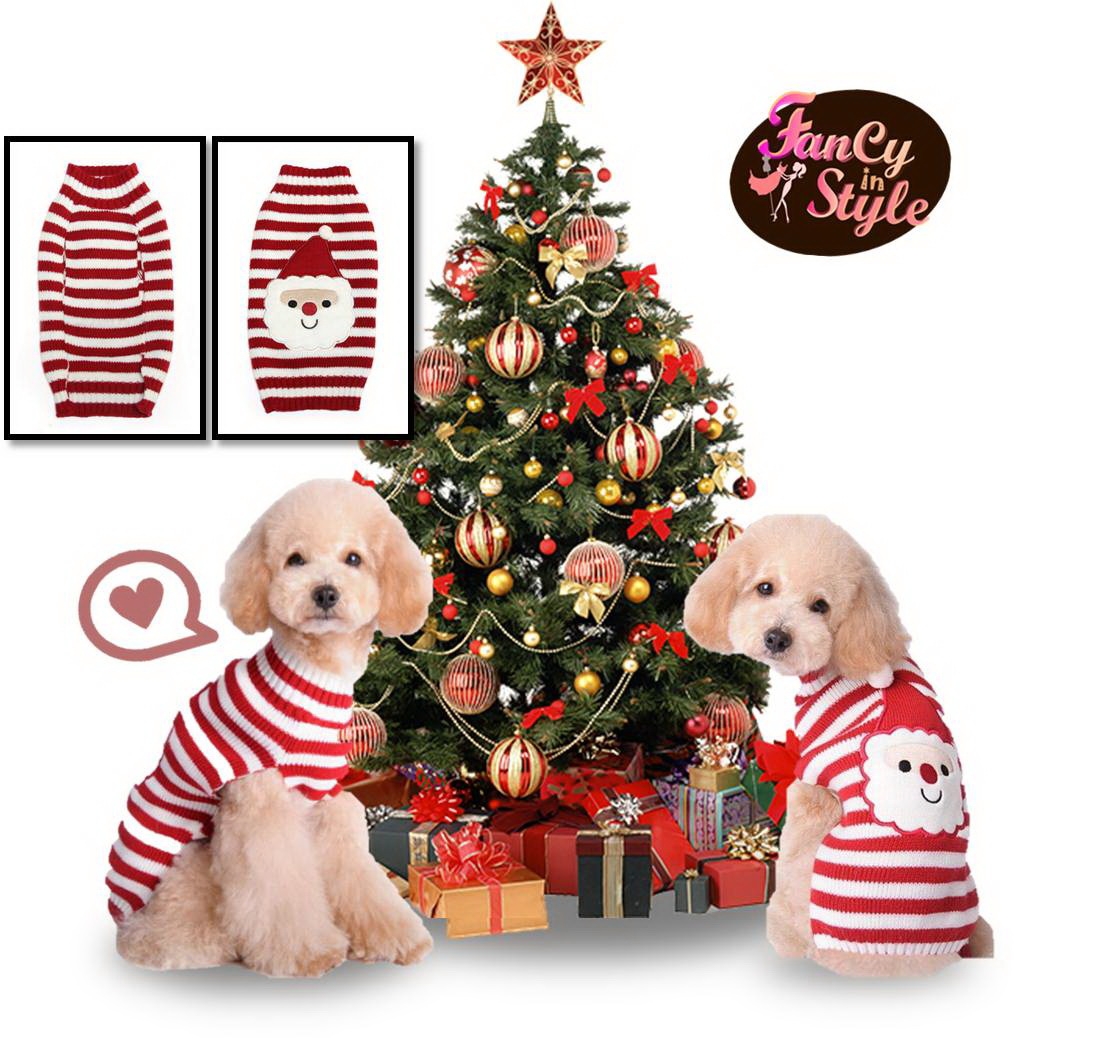 Christmas/Santa Dog Costume/Dog shirt/เสื้อแฟนซีคริสมาตน้องหมา/เสื้อแฟชั่นน้องหมา