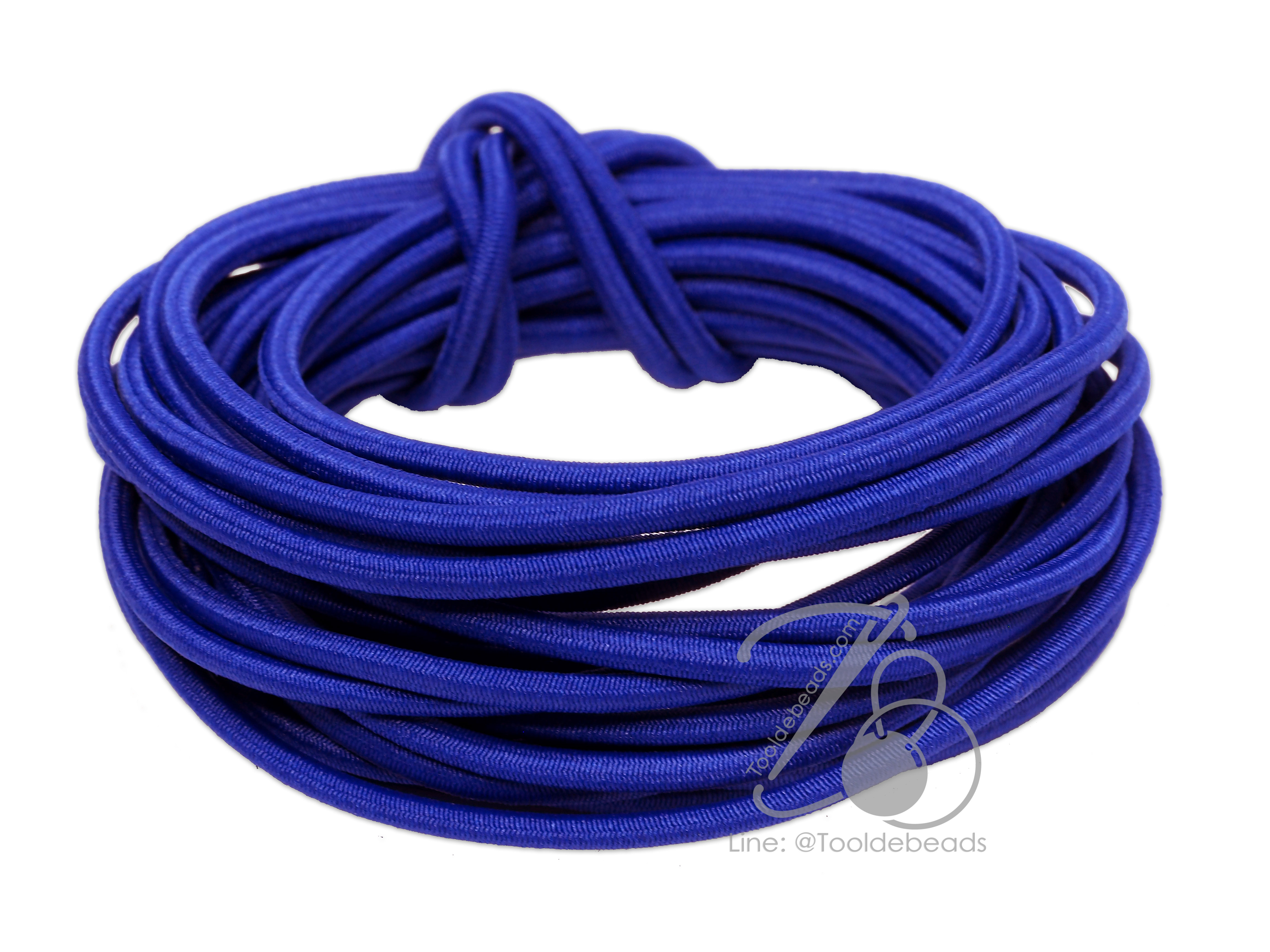 ยางยืด เส้นกลม 3มม. (6 หลา) SKU-07032