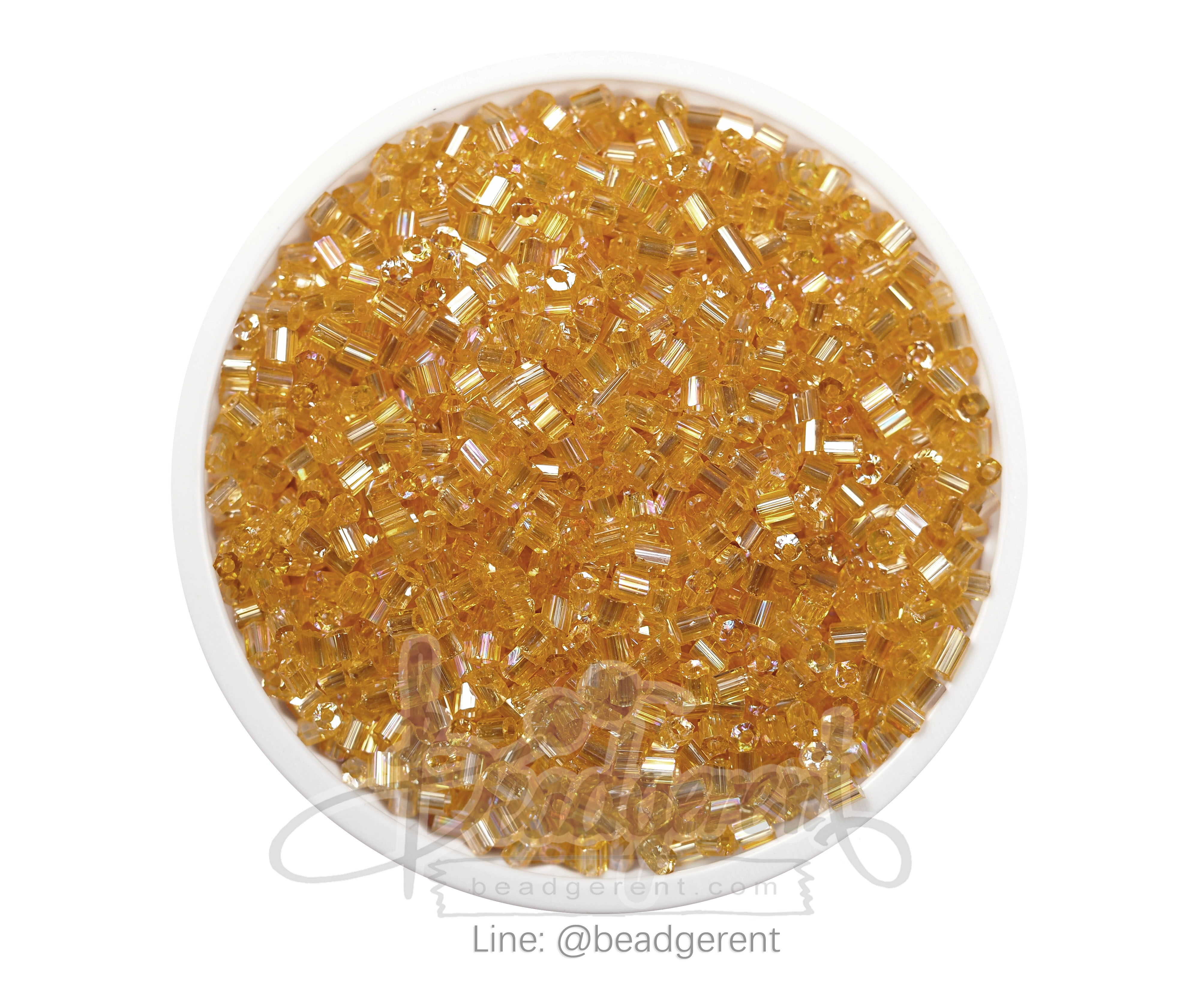 ปล้องสั้น โทนรุ้ง สีทอง (100 กรัม) SKU-03406