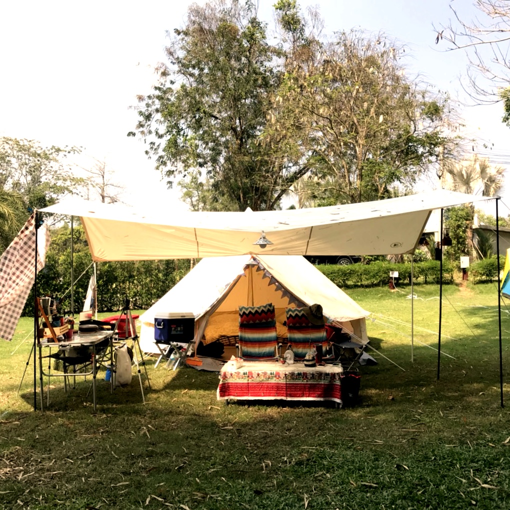 Castle Camp Cotton Tarp 5x4m.