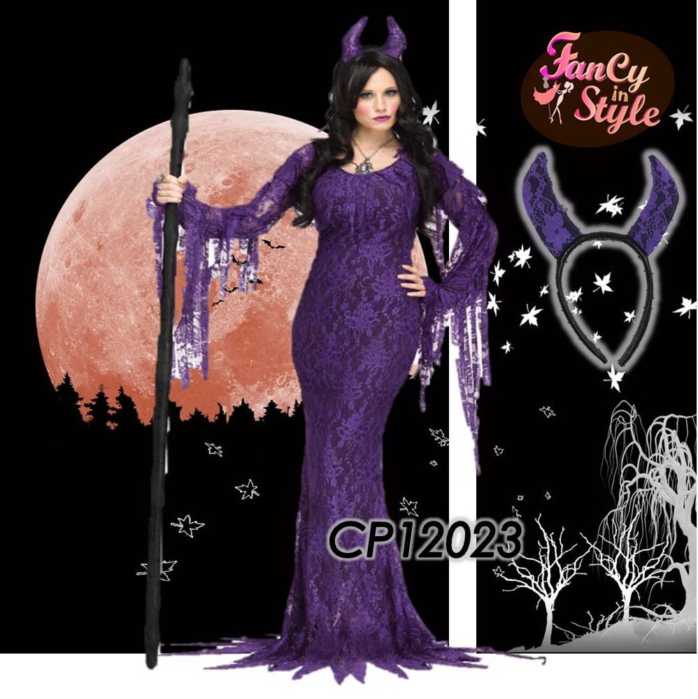 Hollywood Purple Devil/Haloween costume/ชุดเดวิล/ชุดแฟนซีฮาโลวีน