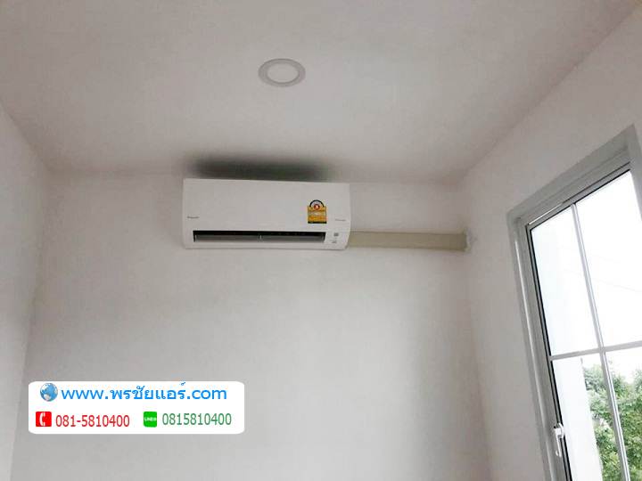 ภาพติดตั้งแอร์ ทาวน์โฮม เจ ซิตี้ ติวานนท์ - บางกะดี