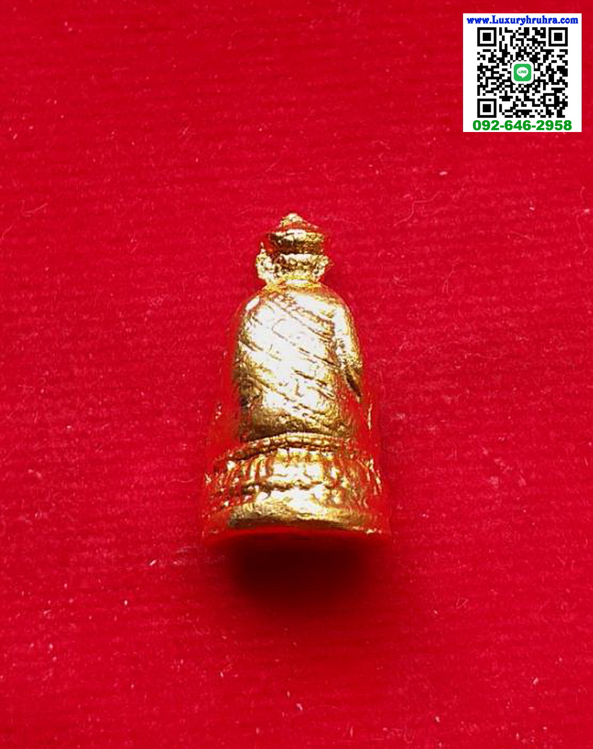 ลอยองค์ไต่ฮงกงโจวซือมีกริ่งมูลนิธิส่งเสริมศีลธรรมชลบุรีเจ่งเต็กเซี่ยตึ้งฉลองครบรอบ30ปีพ.ศ.2542เนื้อกะไหล่ทอง