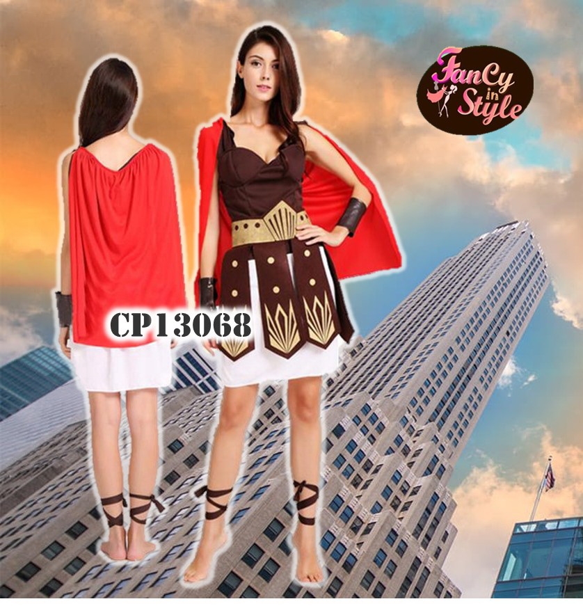 Back in time costume/Woman Roman Warrior Costume/Hercules Costume/ชุดนักรบโรมันหญิง/ชุดเฮอร์คิวลิส