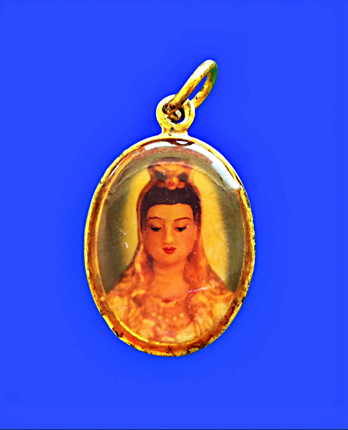 ล็อคเก็ตพระโพธิสัตว์เจ้าแม่กวนอิมเสียงชาวพุทธจัดสร้าง