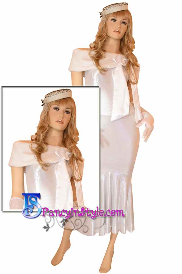 Headpiece ที่ติดผมรูปหมวกสไตล์เลดี้อังกฤษแต่งตาข่ายและคริสตัล