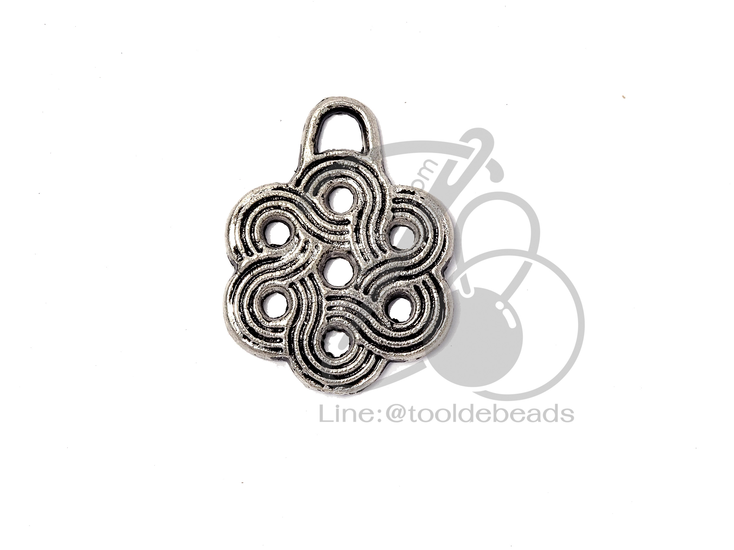 ลูกปัดโรเดียม 32 17มม. (1 ชิ้น) SKU-03455