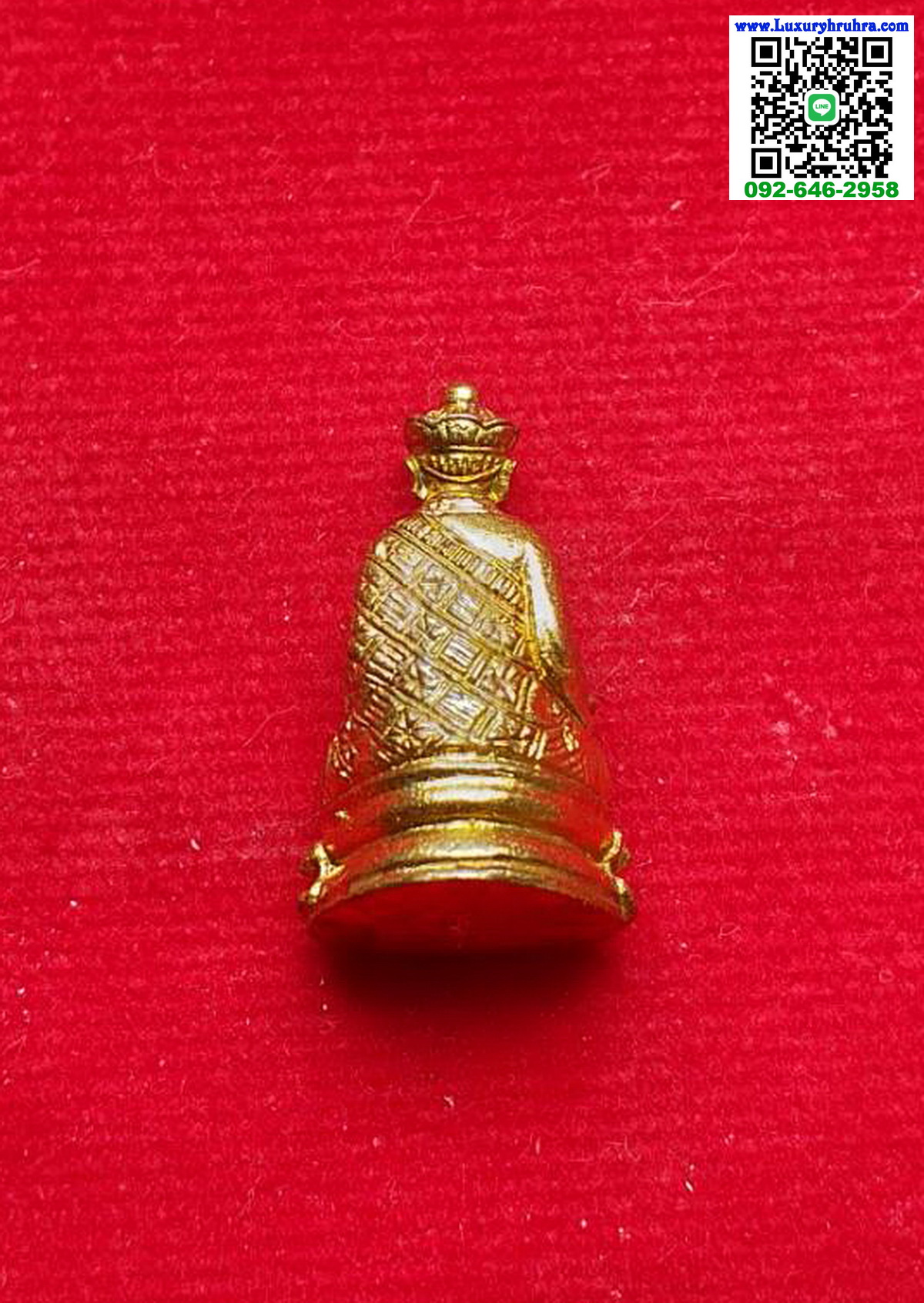 ลอยองค์ไต่ฮงกงโจวซือศาลเจ้าไต่ฮงกงมูลนิธิปอเต็กตึ้งพลับพลาไชยกรุงเทพฯเนื้อกะไหล่ทอง