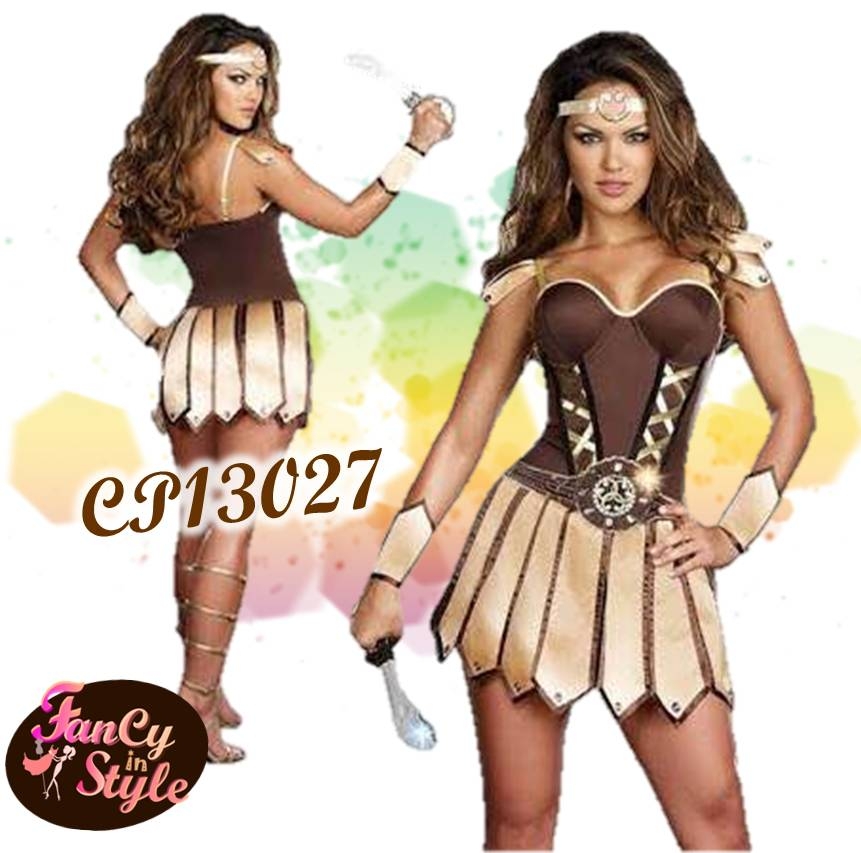 Women Roman Warrior Costume/Hercules Costume/ชุดนักรบโรมันหญิง/ชุดเฮอร์คิวลิส