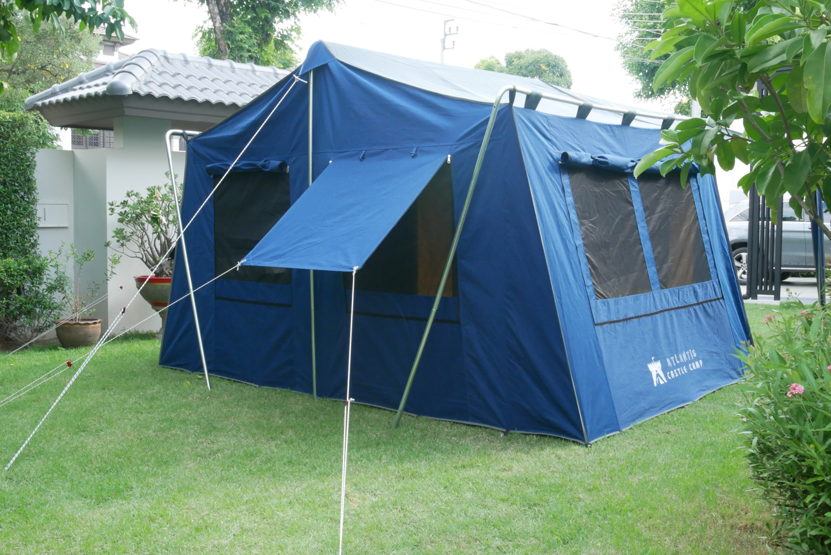 CASTLE CAMP ATLANTIS CANVAS Cabin Tent with Terrace