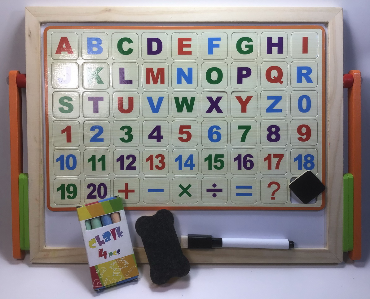 ของเล่นABCแมกเนตฝึกคิดเขียนบนกระดานไวท์บอร์ด พร้อมส่ง