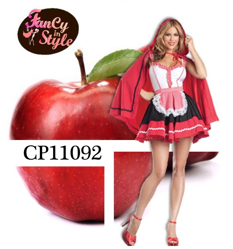 Fairy tale/Disney /Cartoon/Game costume /Red Riding Hood Cosplay/ชุดสาวน้อยหมวกแดง