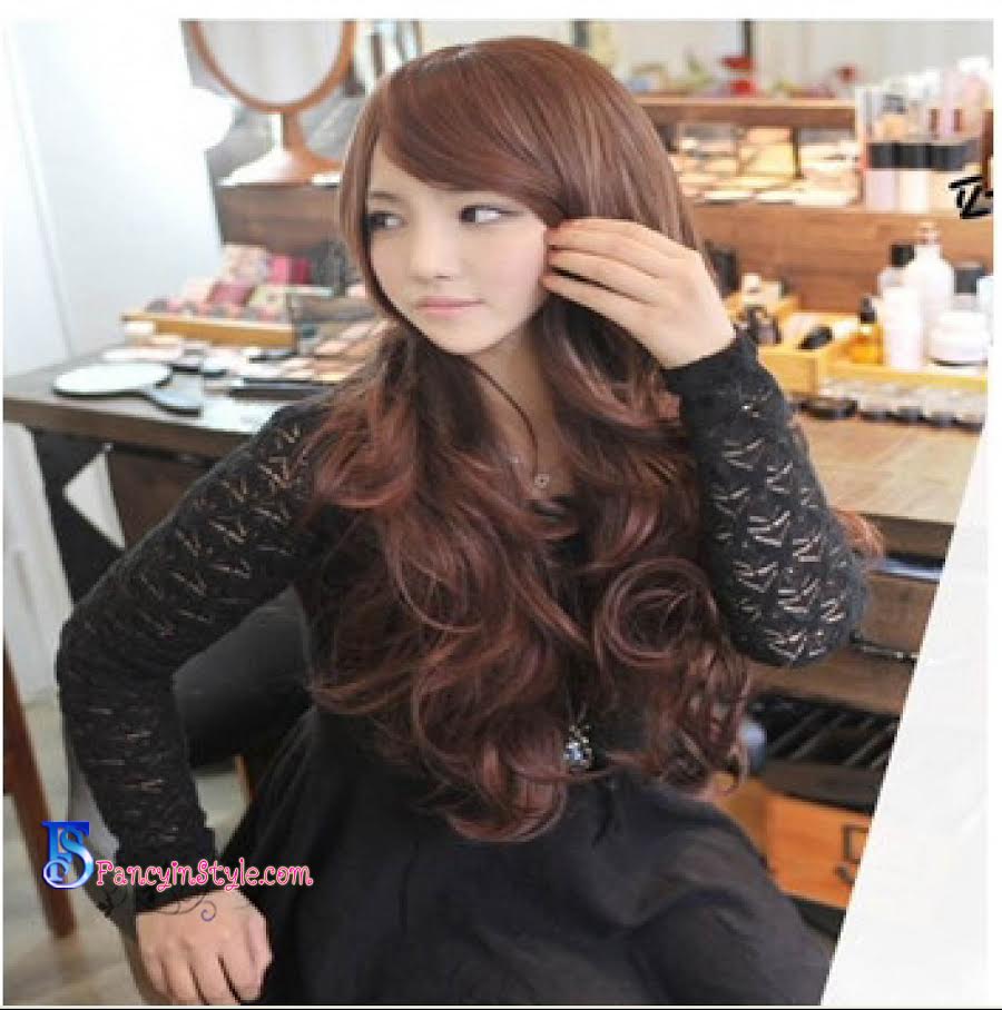 Wig วิกผมสีน้ำตาลรุ่น Baby Stars