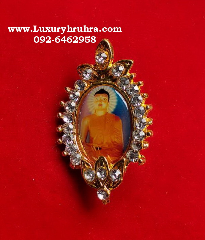 ล็อกเก็ตเข็มกลัดพระพุทธเจ้าจากประเทศอินเดีย
