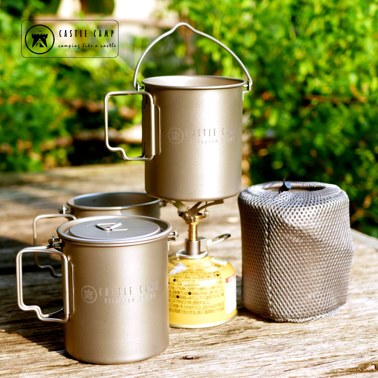 Castle Camp Titanium Pot 750ml.