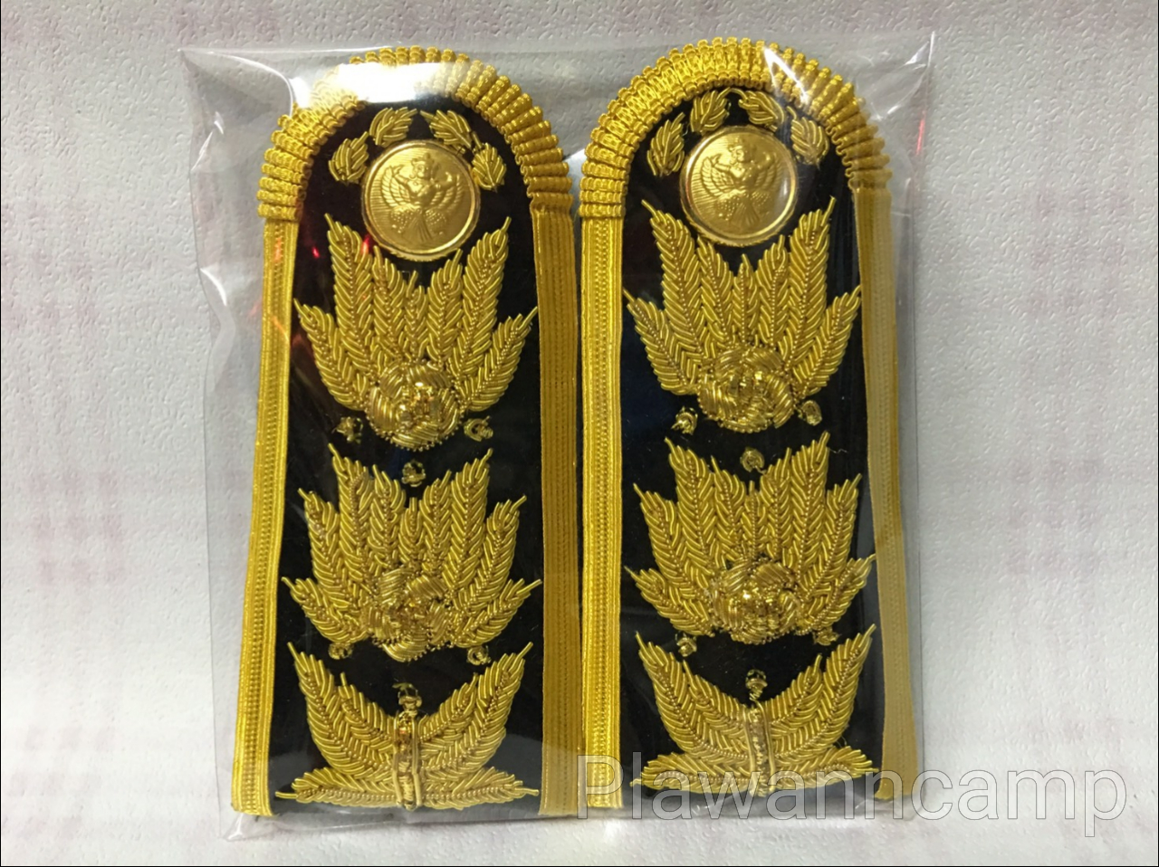 อินธนูข้าราชการ ชุดขาว