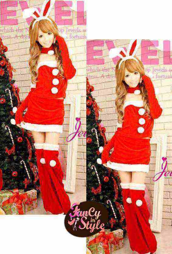 Bunny Festive Costume/ ชุดแฟนซีกระต่ายแสนซน