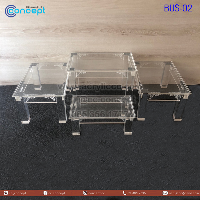 หิ้งพระอะคริลิค (BUS-02)