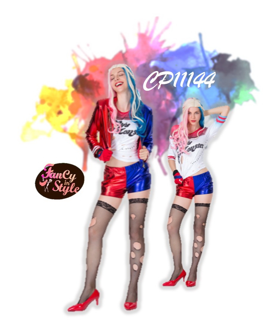 Fairy tale/Disney /Cartoon/Game costume content /Harley Quinn/ชุดฮาร์ลีย์ควินน์