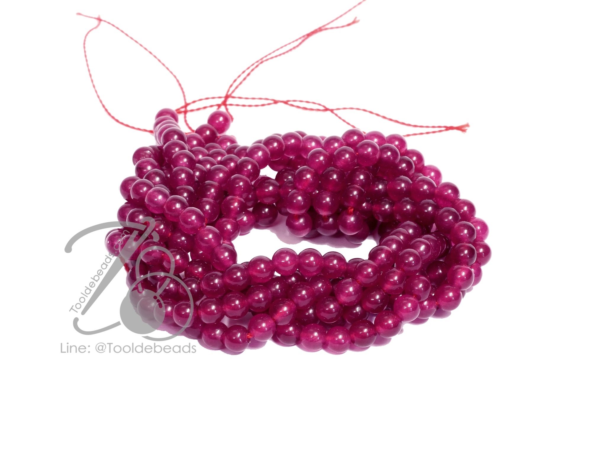 หิน Ruby High Quality 4มม. (91 เม็ด) SKU-09316