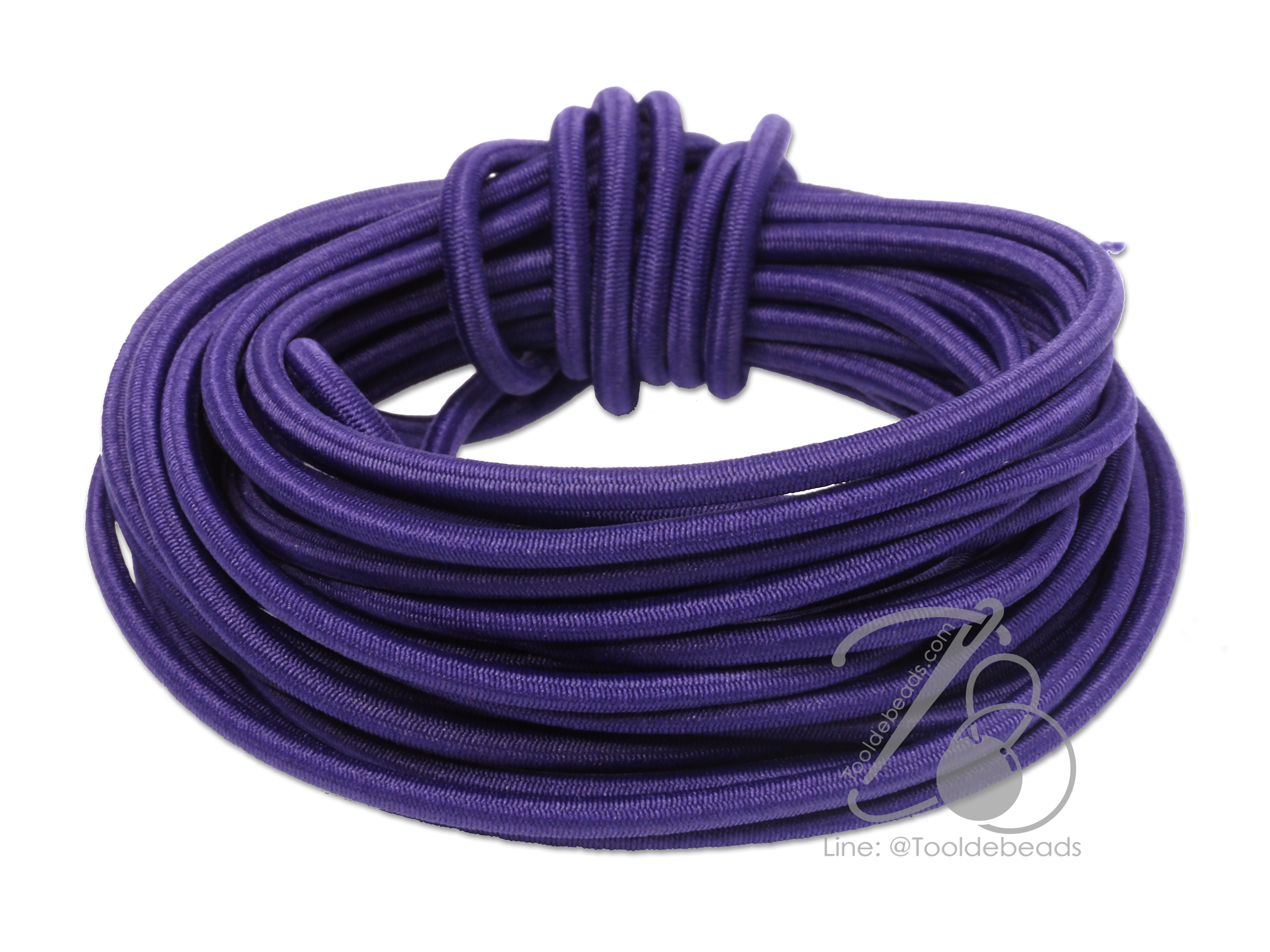 ยางยืด เส้นกลม 3มม. (6 หลา) SKU-07032