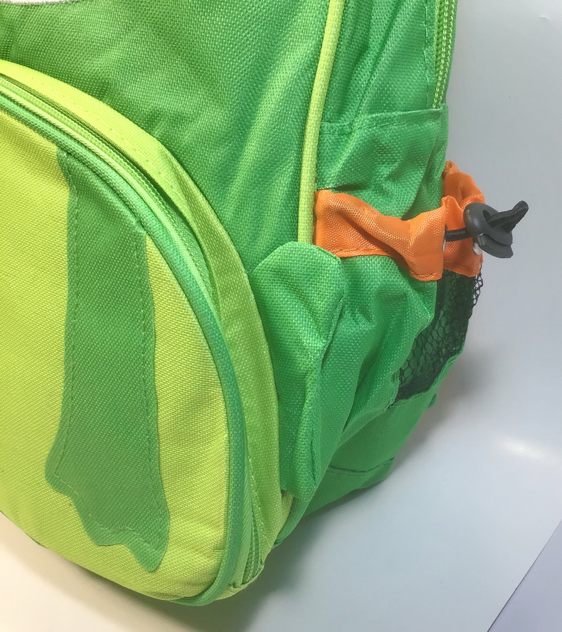 กระเป๋าเป้เด็กแฟชั่นรูปกบสีเขียว